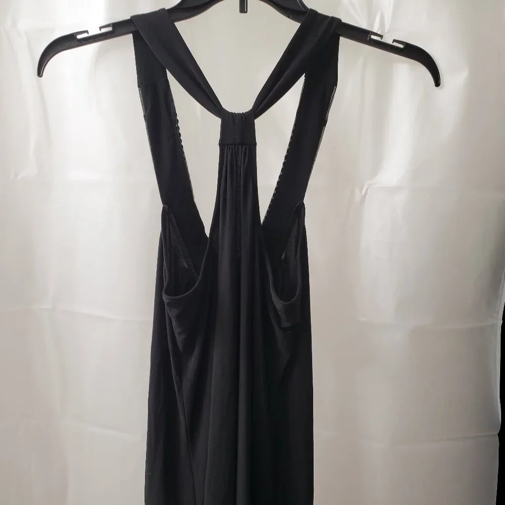 Sexy Plus Size Black Womens SleevelessTop - Picture 4 of 13